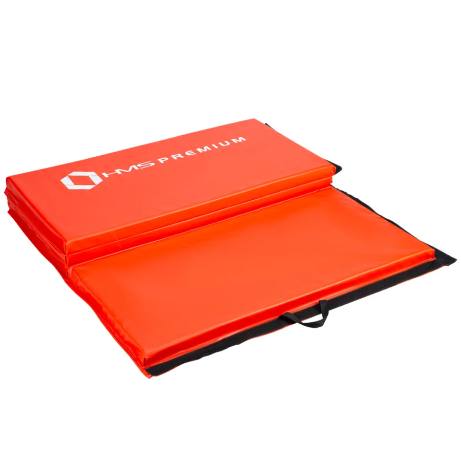 HMS Premium Opvouwbare Fitness Mat - Rood - Afbeelding 9