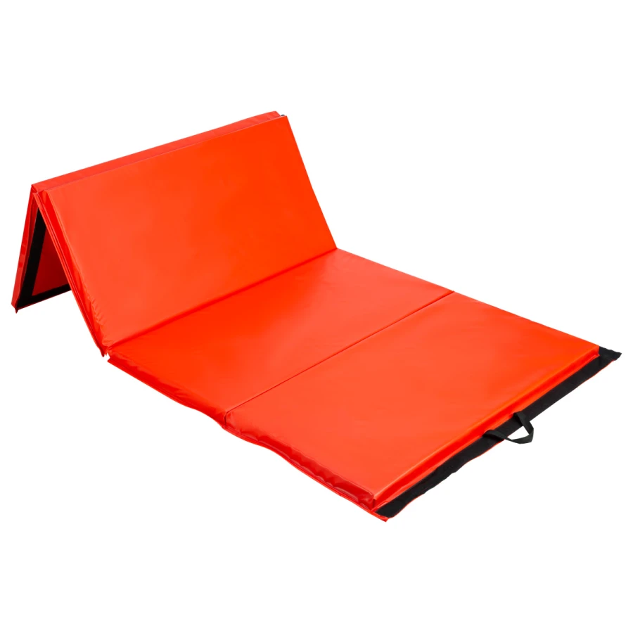 HMS Premium Opvouwbare Fitness Mat - Rood - Afbeelding 16
