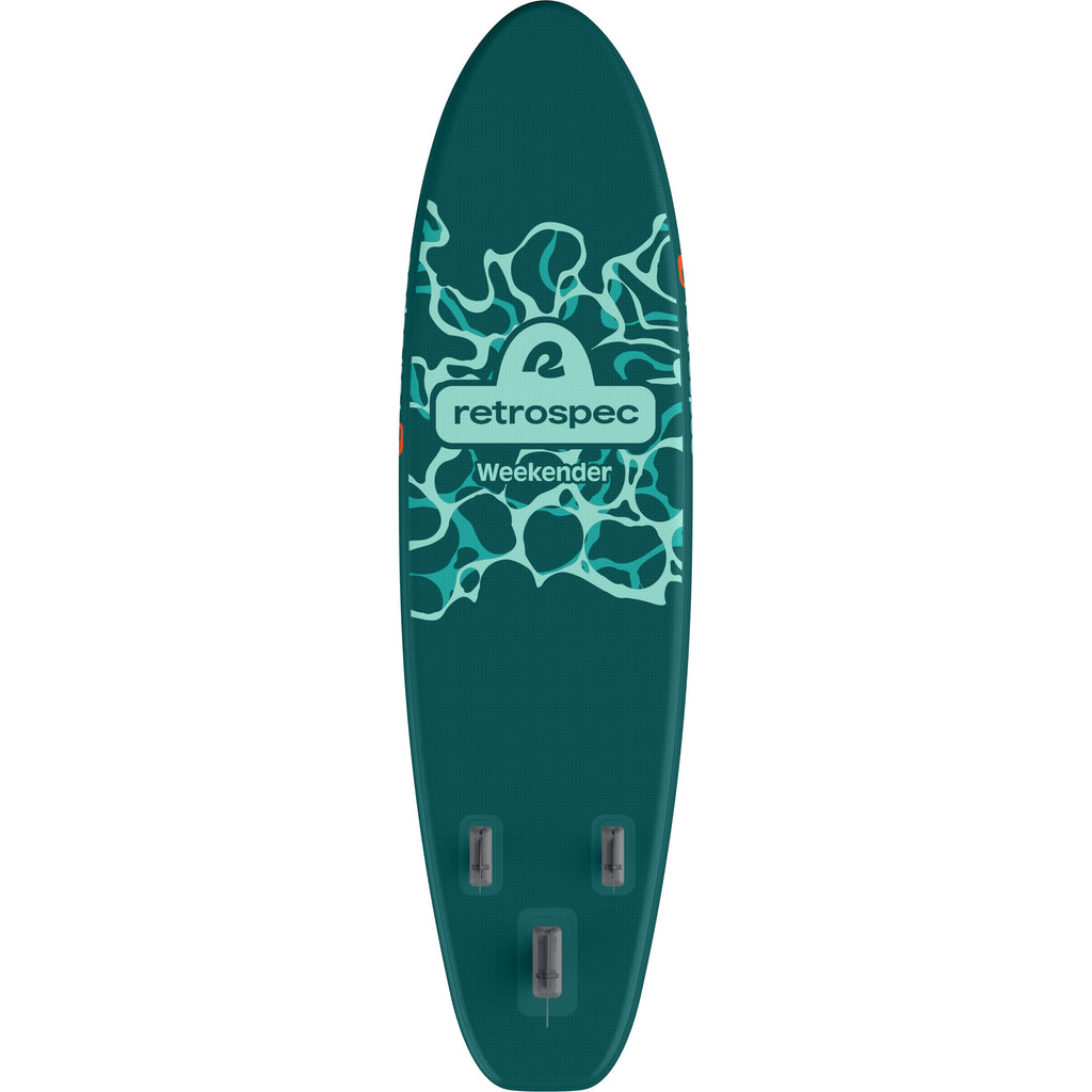Retrospec Supboard Weekender iSUP - 320 cm - Seafoam Ripple - In gebruik