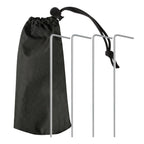 VirtuFit Strandparasol - Windscherm - Strandtent - 160 cm - Zwart - Afbeelding 10