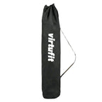 VirtuFit Campingstoel opvouwbaar met voetsteun - Strandstoel - Zwart - Set van 2 - Afbeelding 7