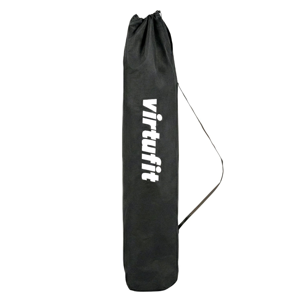 VirtuFit Campingstoel opvouwbaar met voetsteun - Strandstoel - Zwart - Set van 2 - Afbeelding 7