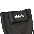 VirtuFit Campingstoel opvouwbaar met voetsteun - Strandstoel - Zwart - Set van 2 - Afbeelding 11