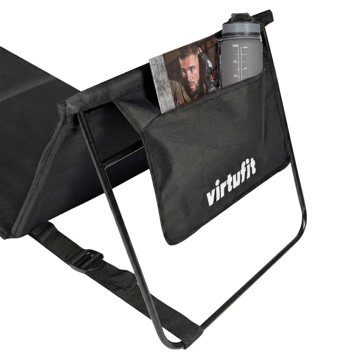 VirtuFit Strandmat - Zwart - Tweedekans