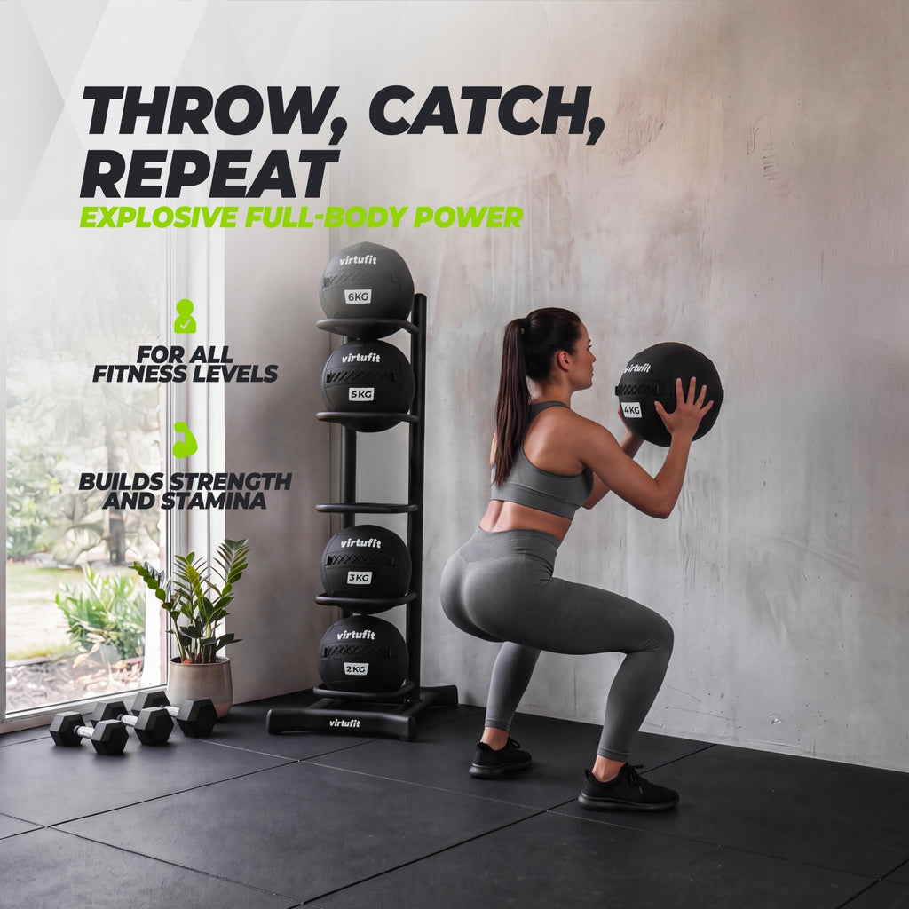 VirtuFit Wall Ball Pro - 14 kg - Tweedekans