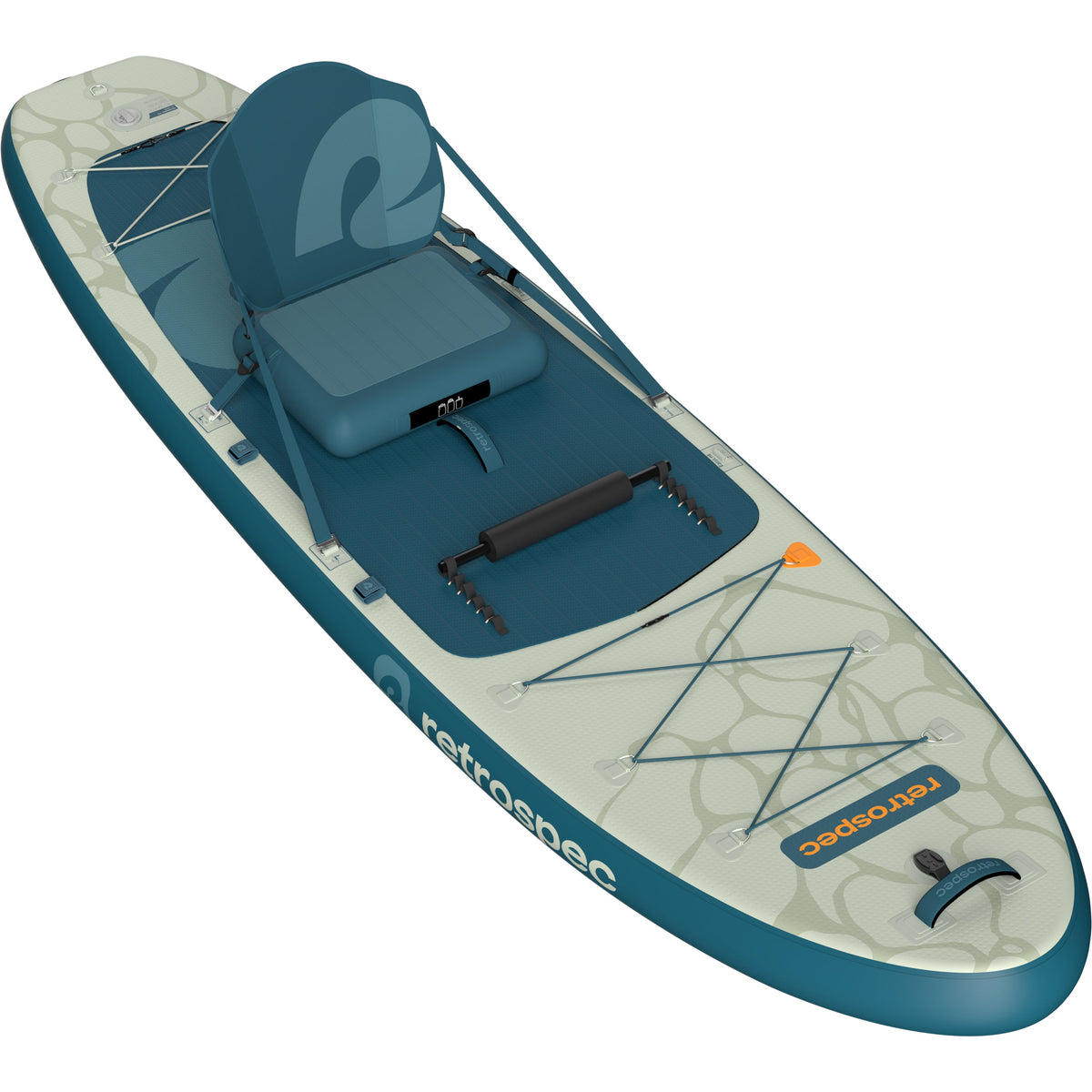 Retrospec Supboard Weekender Plus iSUP Kayak Hybrid - 320 cm - River Ripple - Afbeelding 7