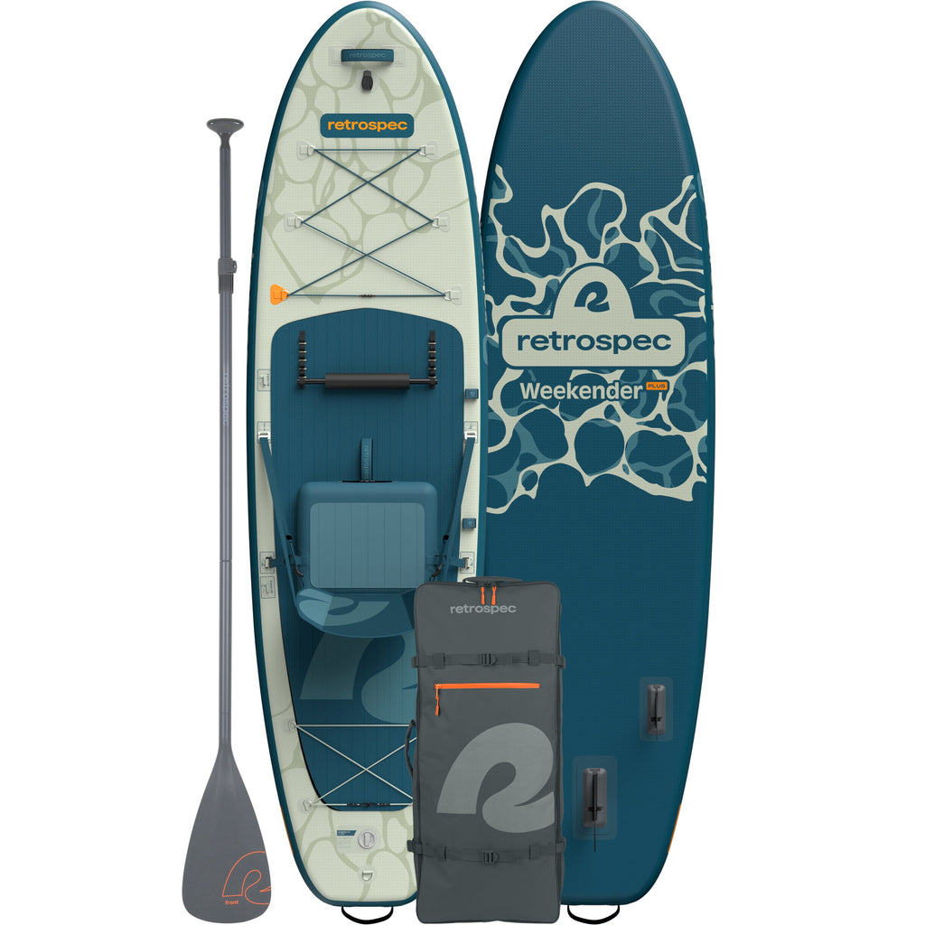 Retrospec Supboard Weekender Plus iSUP Kayak Hybrid - 320 cm - River Ripple - Afbeelding 10