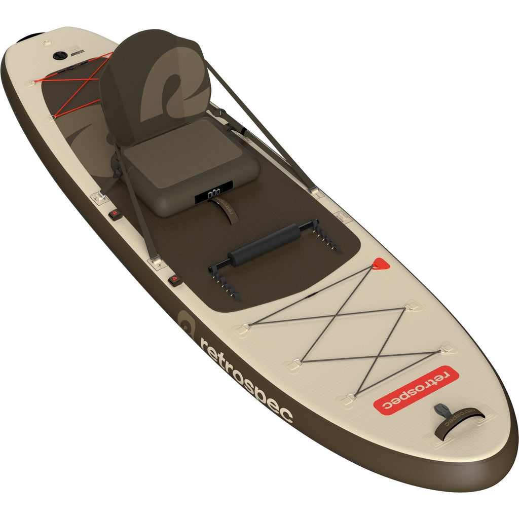 Retrospec Supboard Weekender Plus iSUP Kayak Hybrid - 320 cm - Bonsai Camo - Afbeelding 7
