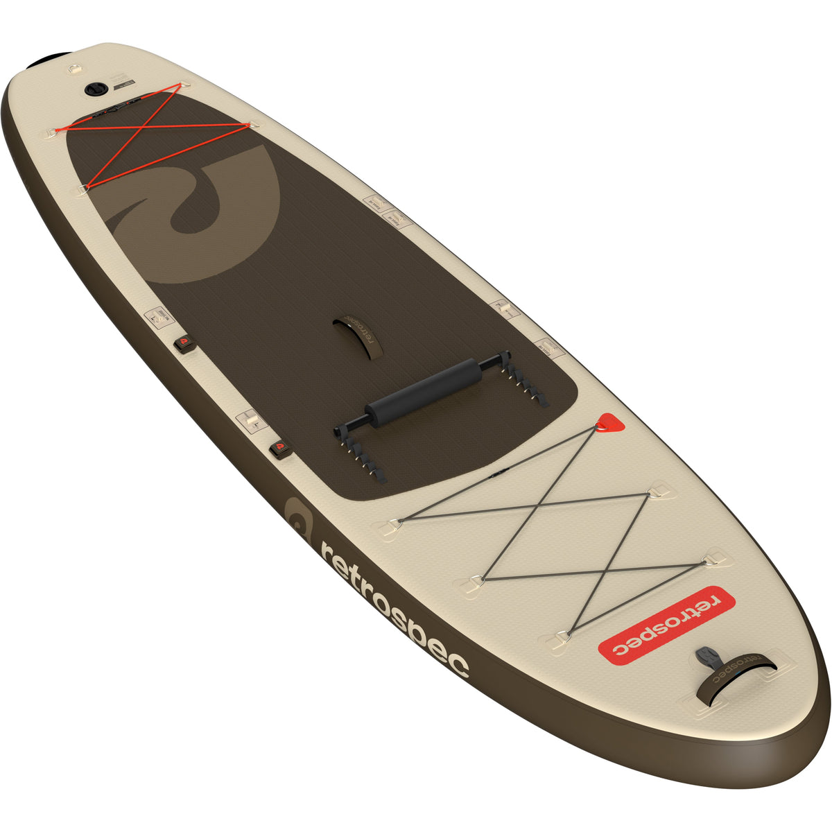 Retrospec Supboard Weekender Plus iSUP Kayak Hybrid - 320 cm - Bonsai Camo - Afbeelding 8