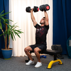 HMS 3-in-1 Verstelbare Dumbbell Set - 43,5 kg - Afbeelding 8