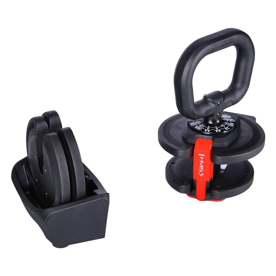 HMS 3-in-1 Verstelbare Dumbbell Set - 43,5 kg - Afbeelding 11