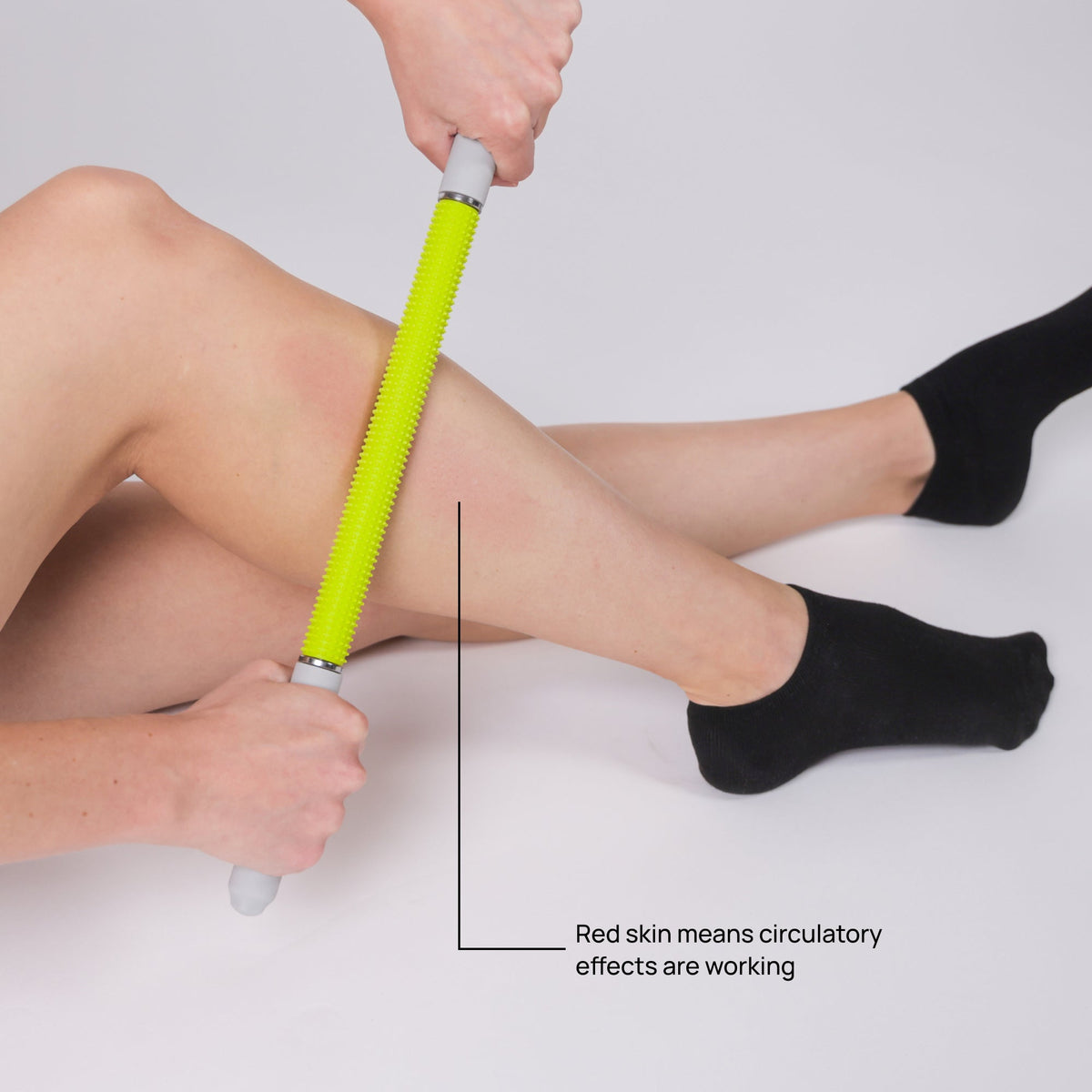 Naboso Neuro Stick - Massage Stick - In gebruik