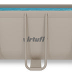 VirtuFit Rechthoekig Zwembad 400 x 200 x 122 cm - Beige - Compleet Pakket - Afbeelding 13