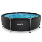 VirtuFit Zwembad Rond Ø244 x 76 cm - Beige - Compleet Pakket - Afbeelding 10