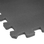 VirtuFit Fitness Puzzelmat – 4-delige Vloermat – 120×120 cm – Zwart - Afbeelding 8
