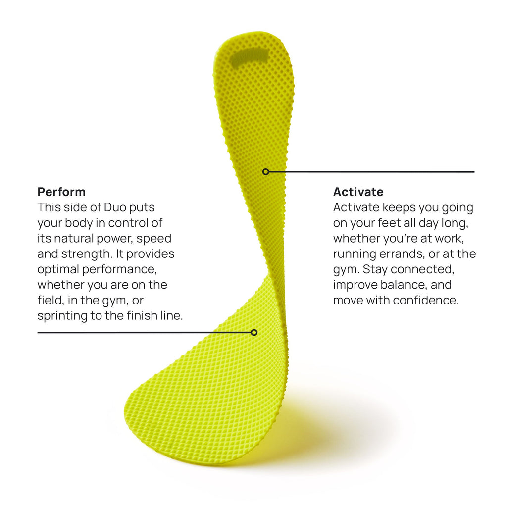 Naboso Duo Insole - Sensorische Inlegzolen - Geel - Afbeelding 6