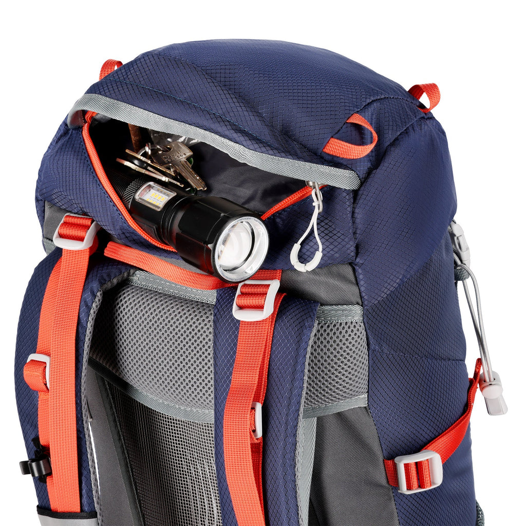 NILS Camp Rugzak Northlake - Donkerblauw - 30L + 10L - Afbeelding 12
