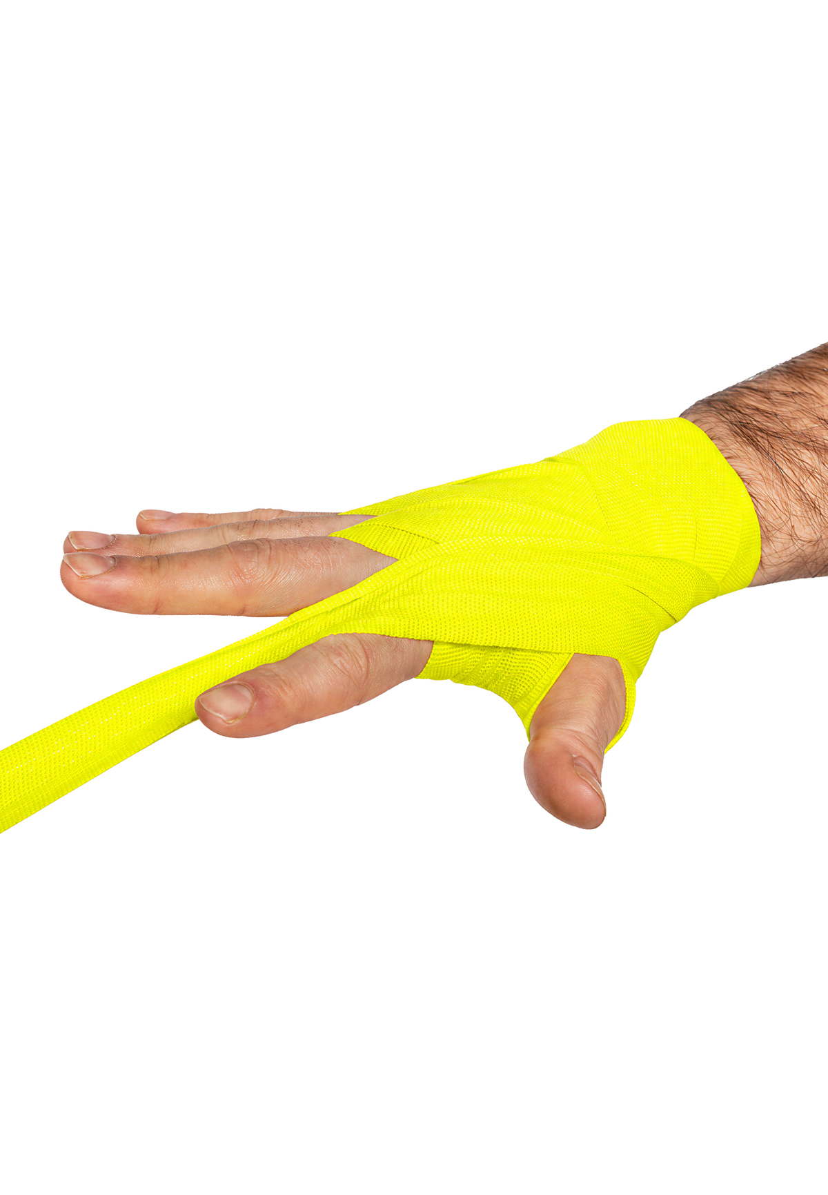 Gorilla Wear Boxing Hand Wraps - Boksbandages - Geel - Afbeelding 5