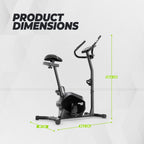 VirtuFit LEB150 Low Entry Bike Hometrainer - Voor lange gebruikers