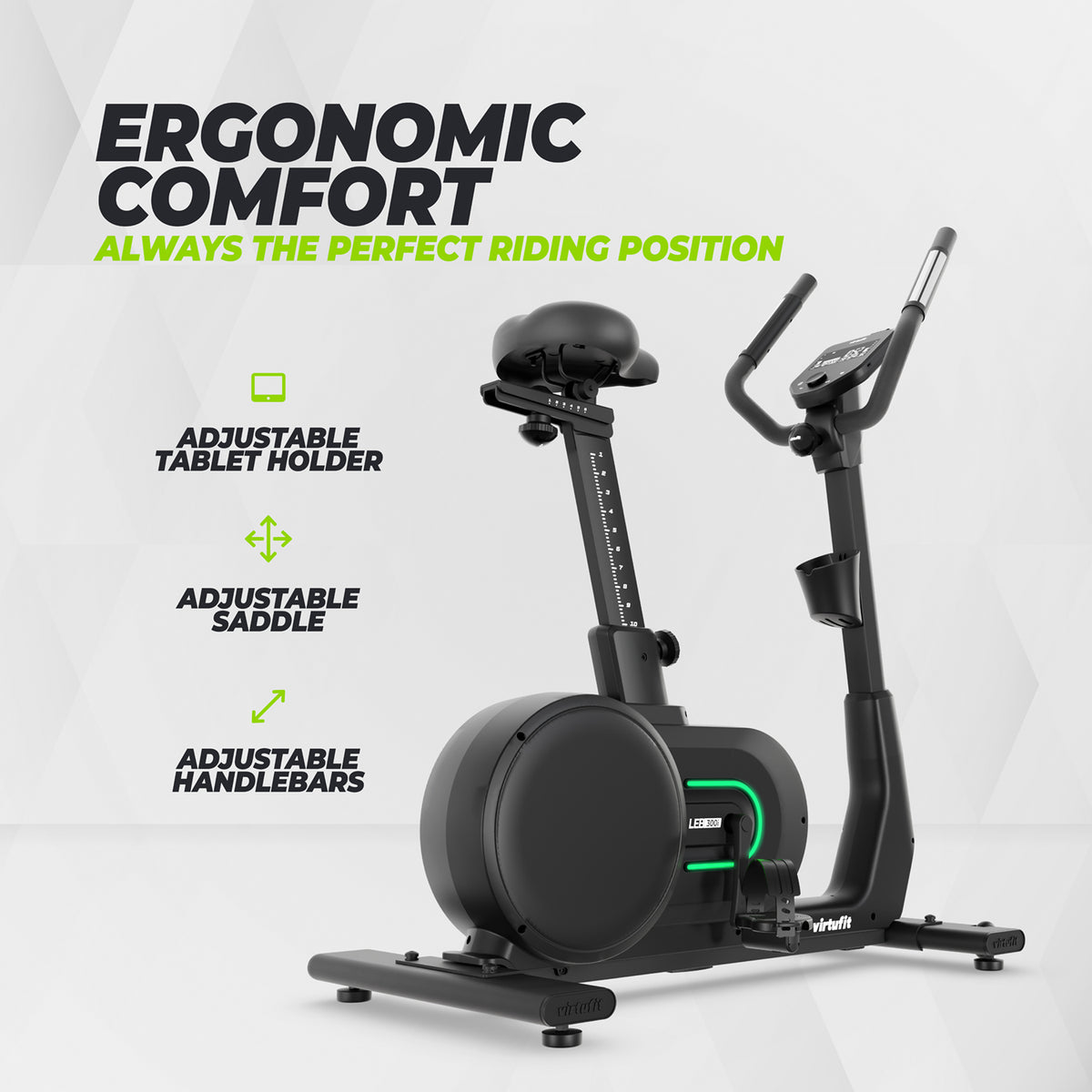 VirtuFit LEB300i Low Entry Bike - Ergometer Hometrainer - Showroommodel