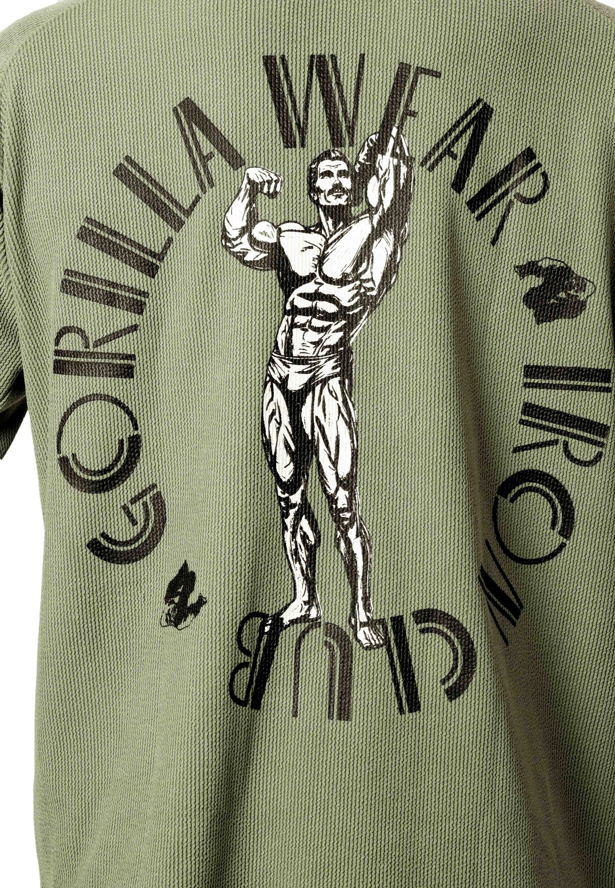 Gorilla Wear Russell Oversized T-shirt - Groen - Afbeelding 5