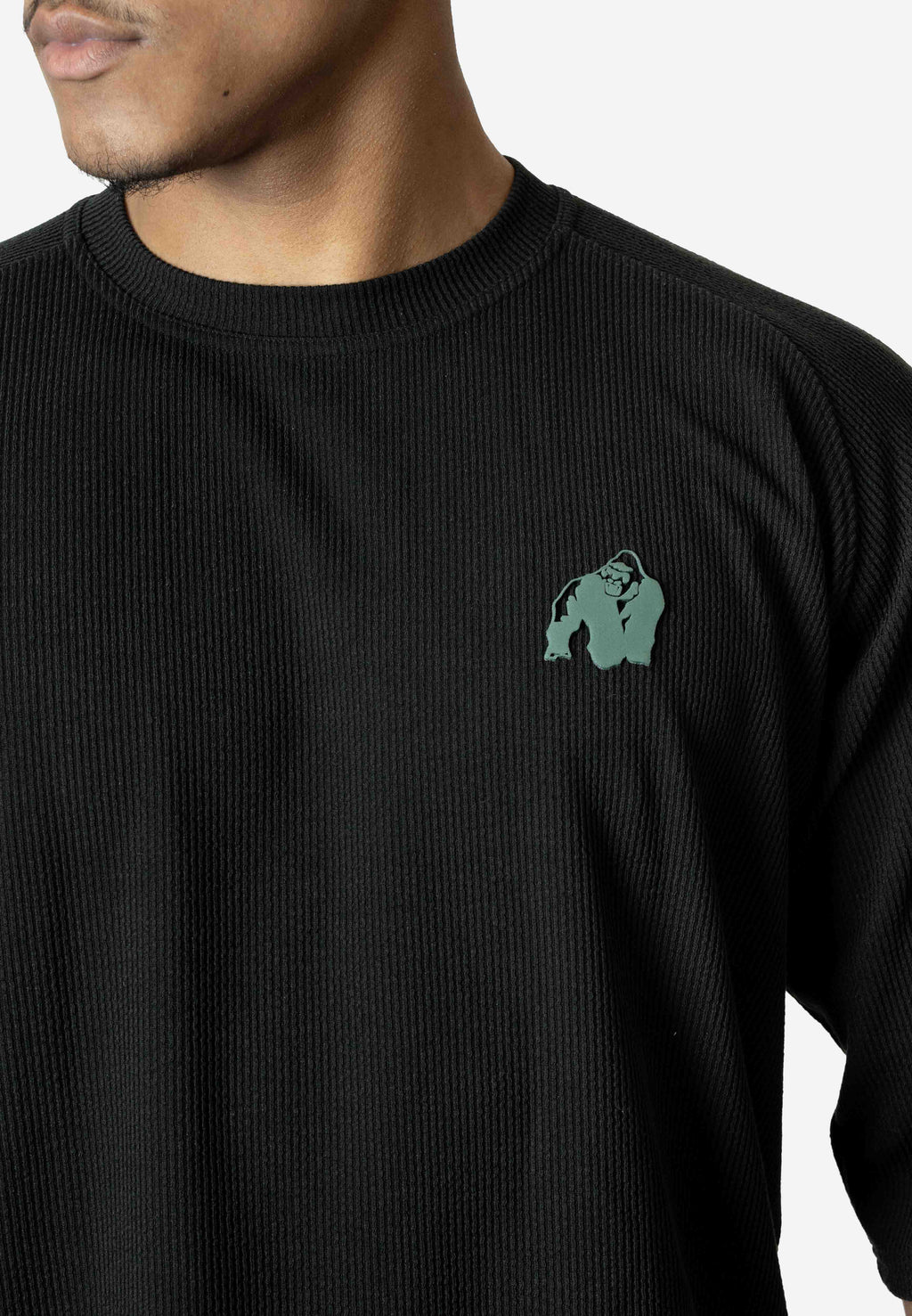 Gorilla Wear Russell Oversized T-shirt - Zwart - Afbeelding 6