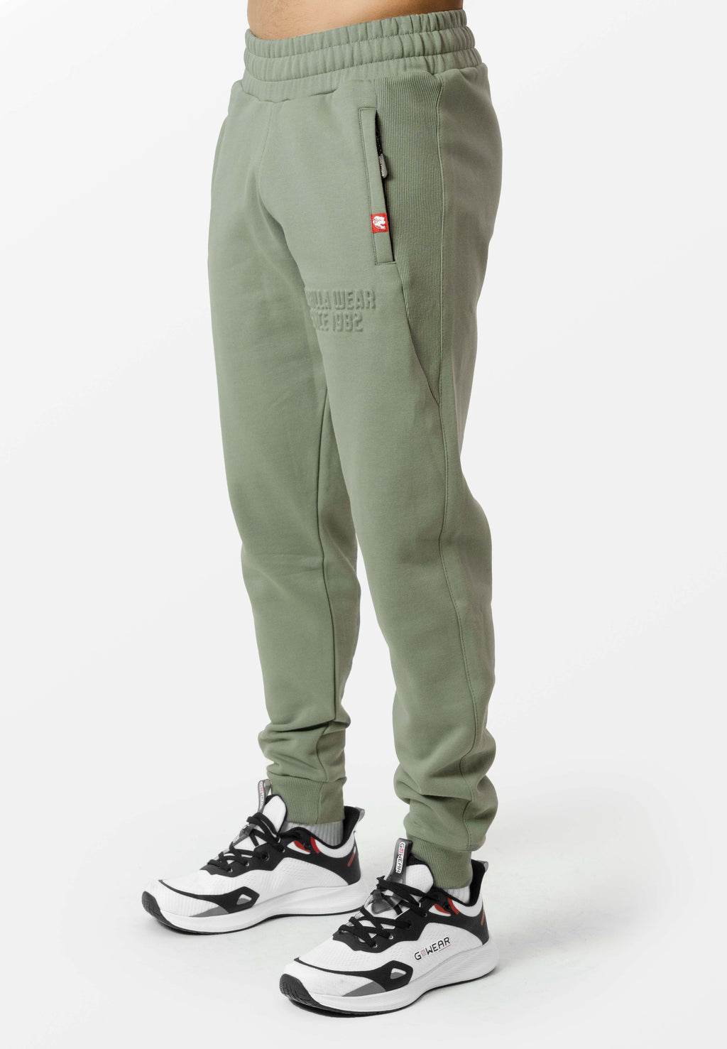 Gorilla Wear Dalton Essential Joggingbroek - Groen - Hoofdafbeelding