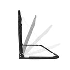 VirtuFit Inklapbaar Voetbaldoel - Panna goal - 150 x 60 cm (set van 2) - Zwart - Tweedekans