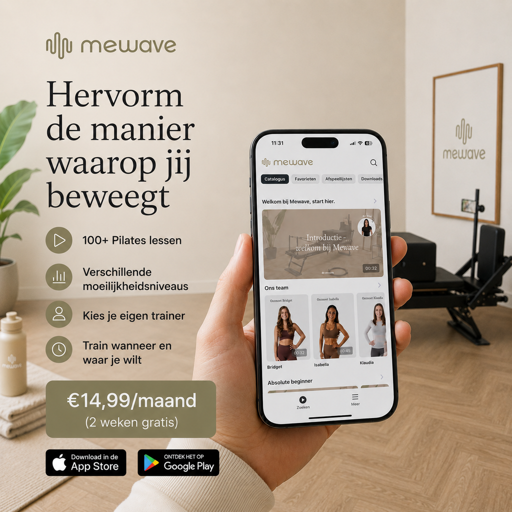 Mewave Pilates Reformer Pro - Zwart - Afbeelding 10
