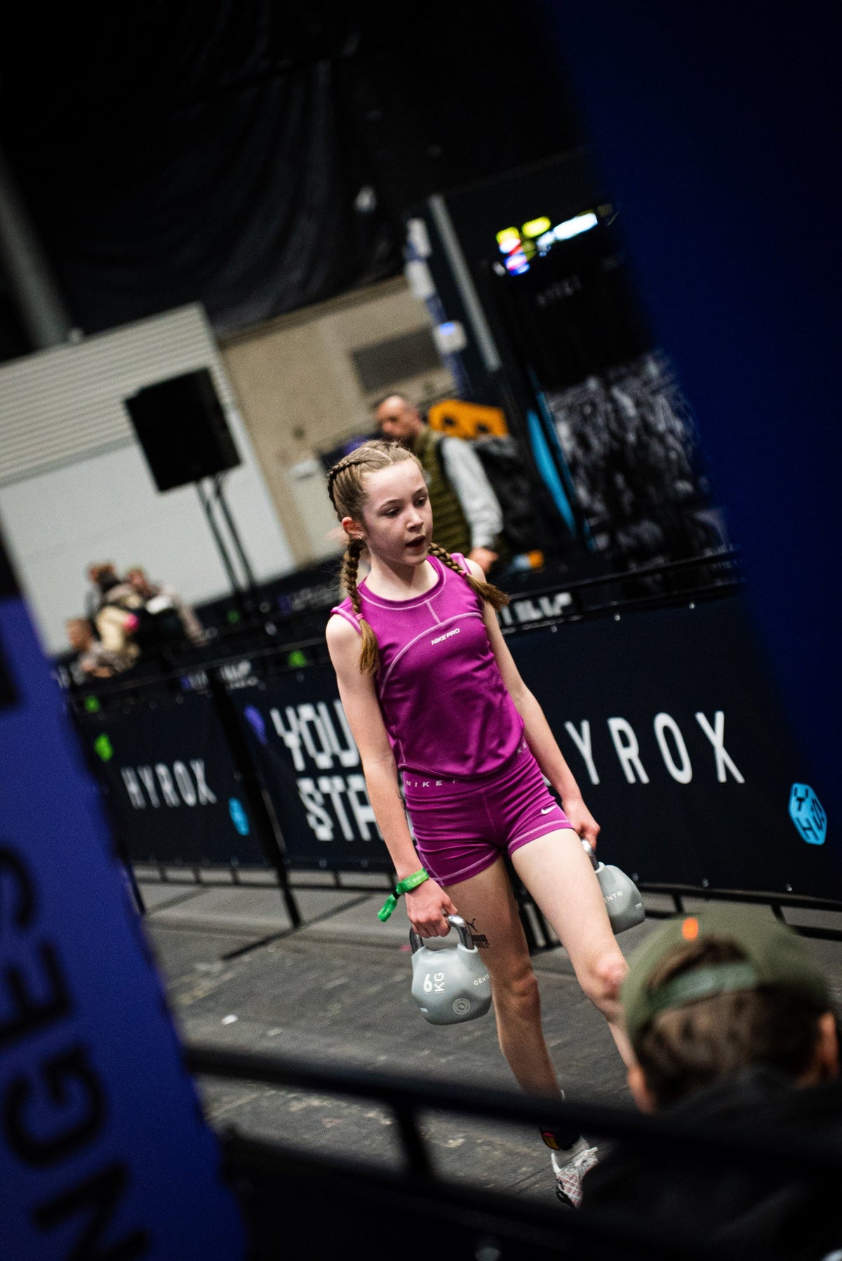 Centr x HYROX Youngstars Competition Octo Kettlebell - 6 kg - Aanzicht