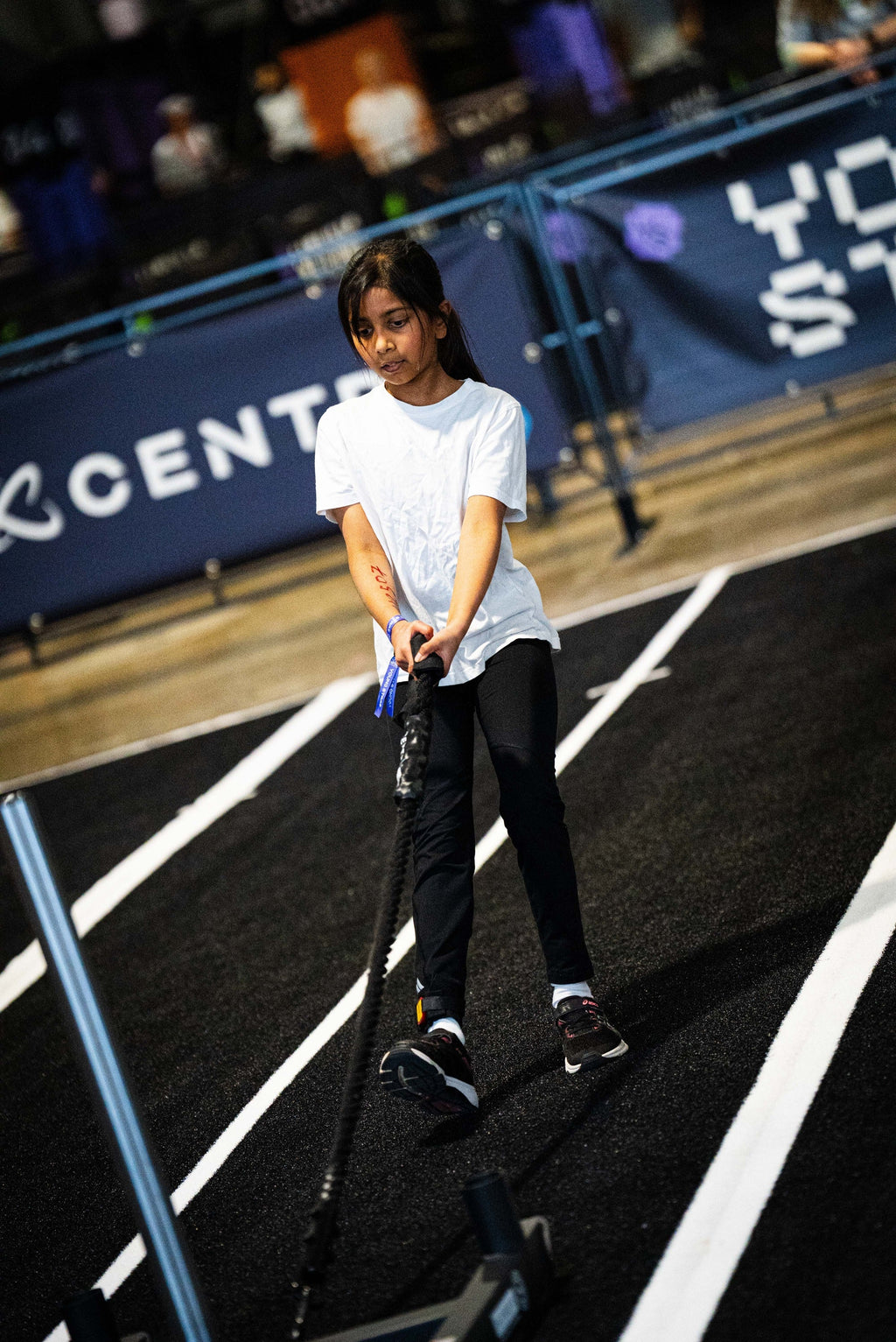 Centr x HYROX Youngstars Competition Pull Rope met Lus - 165 cm - Detail