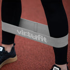VirtuFit Mini Weerstandsband - Katoen - Medium - In gebruik