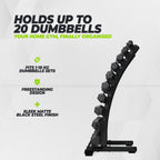 VirtuFit Dumbbellrek staand Deluxe - Halterrek