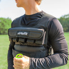 VirtuFit Verstelbaar Gewichtsvest Pro - 10 kg - Zwart