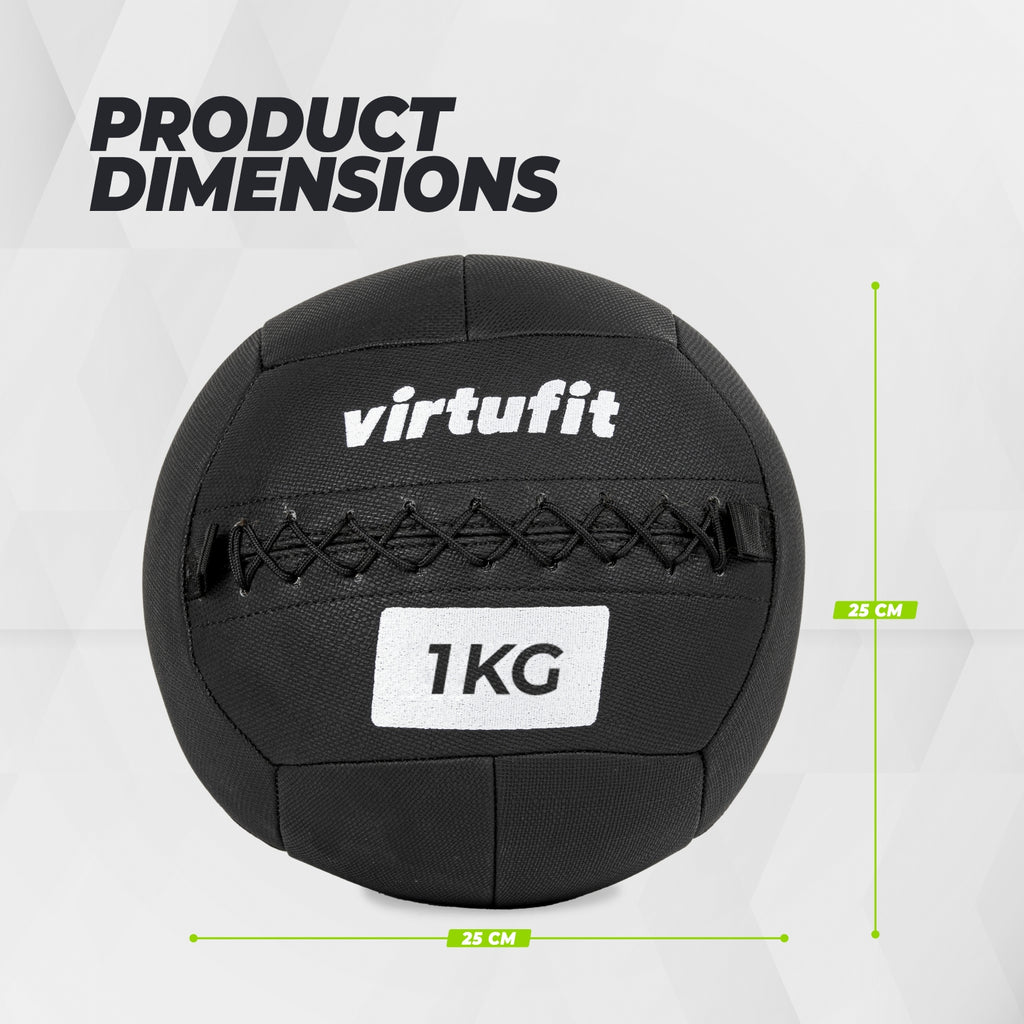 VirtuFit Wall Ball Pro - 1 kg - Tweedekans