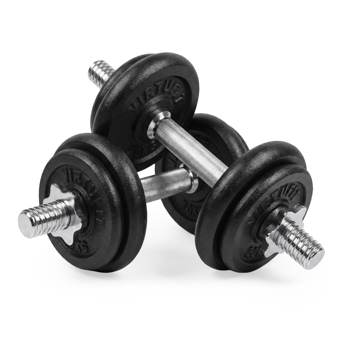 VirtuFit Verstelbare Dumbbellset Pro 20 kg - 2 x 10 kg - Inclusief koffer - Afbeelding 8