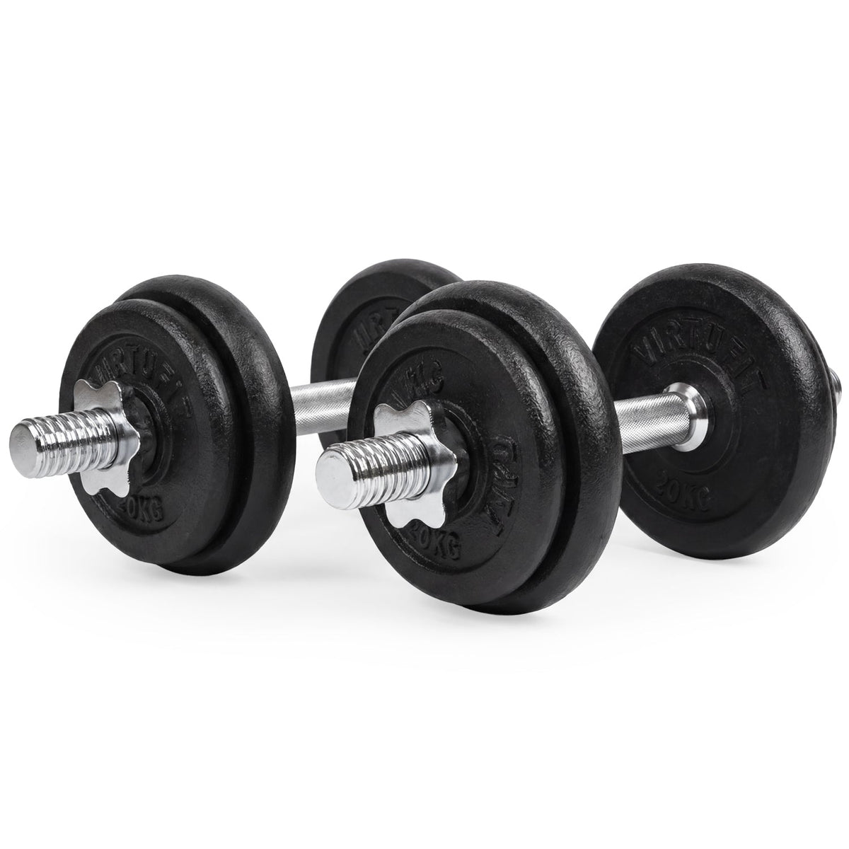 VirtuFit Verstelbare Dumbbellset Pro 20 kg - 2 x 10 kg - Inclusief koffer - Afbeelding 10