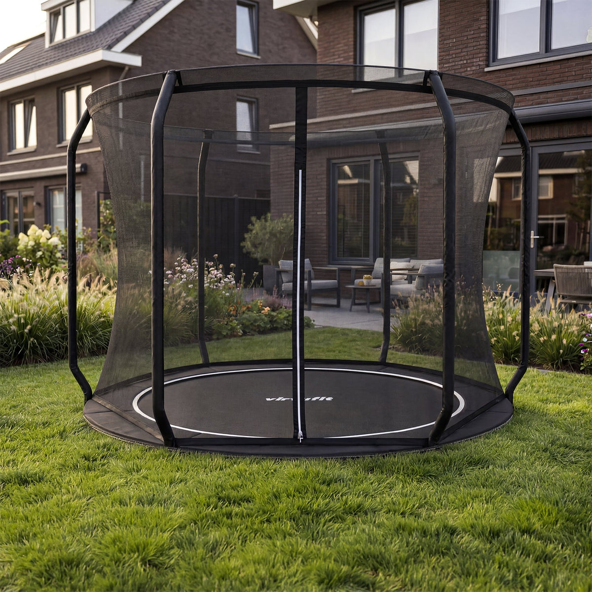 VirtuFit Veiligheidsnet Inground/GroundlevelTrampoline 251 cm