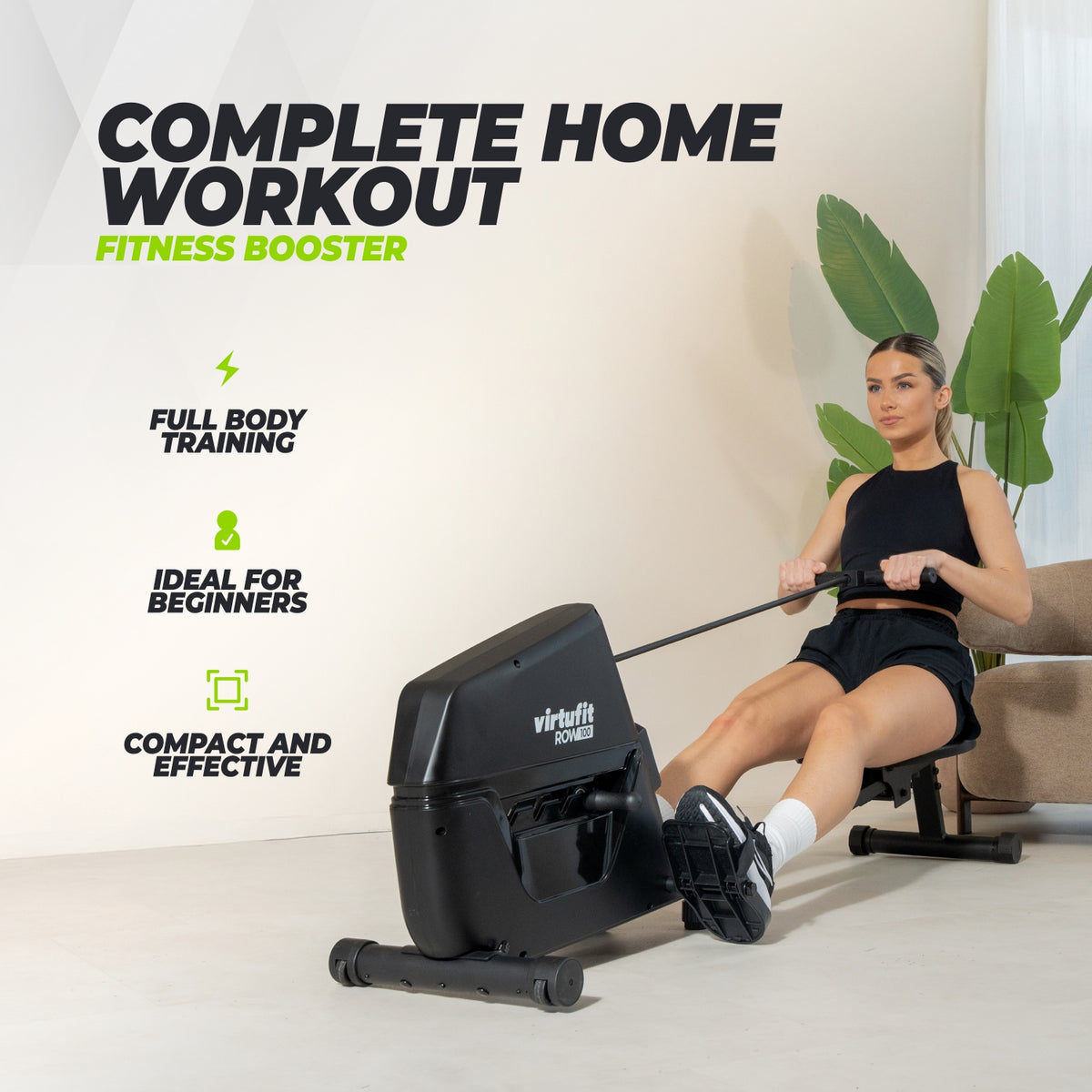 VirtuFit ROW100 Roeitrainer - 2026 model (Row 1.0)