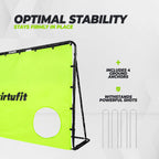 VirtuFit Voetbaldoel met Doelwand - Voetbal Goal - 180 x 120 cm - Tweedekans