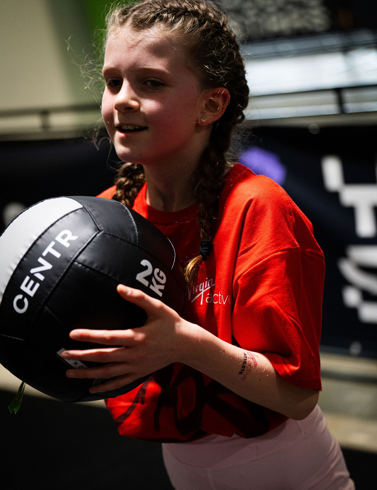 Centr x HYROX Youngstars Competition Wall Ball - 2 kg - Aanzicht