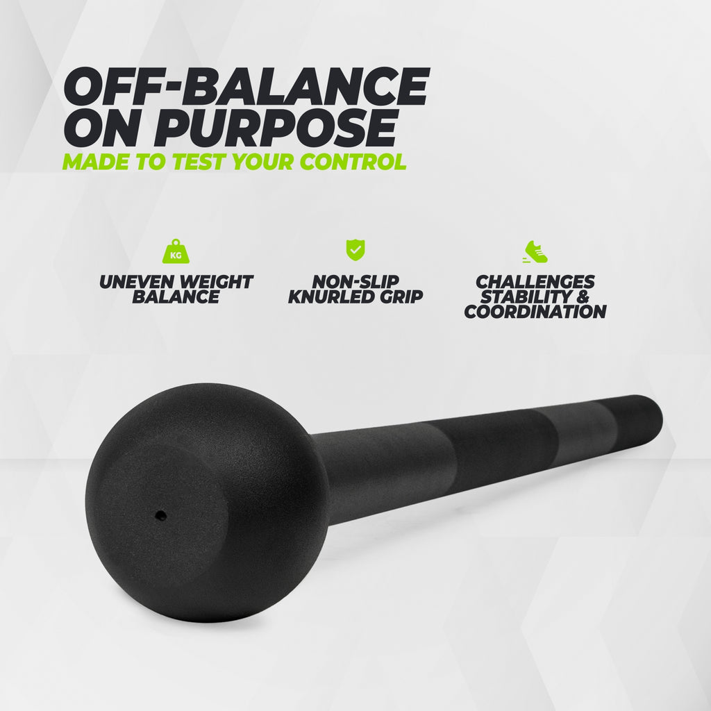 VirtuFit Macebell - Zwart - 10 kg - Tweedekans