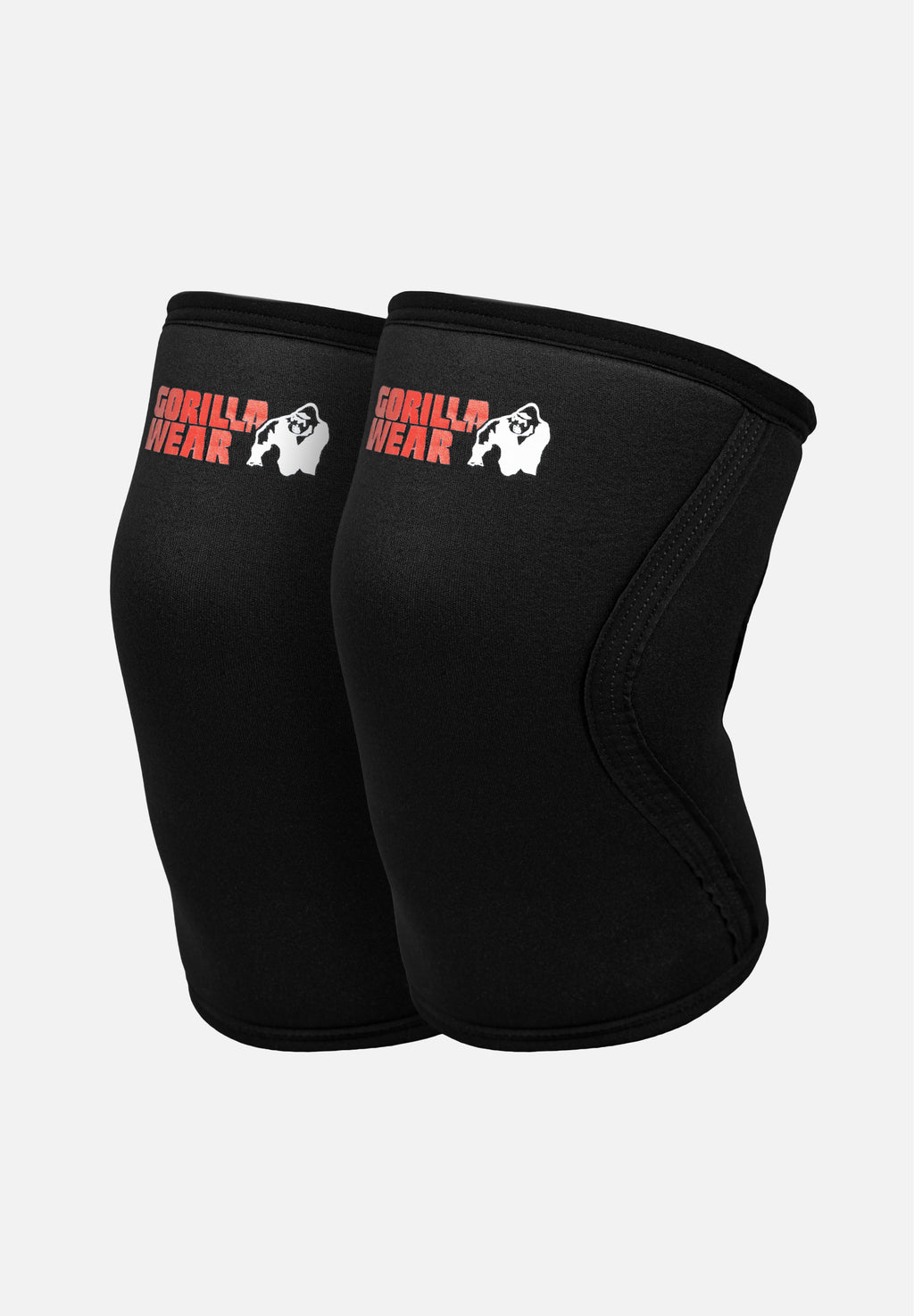 Gorilla Wear 7MM Premium Knee Sleeves - Zwart