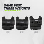 VirtuFit Verstelbaar Gewichtsvest Pro - 30 kg