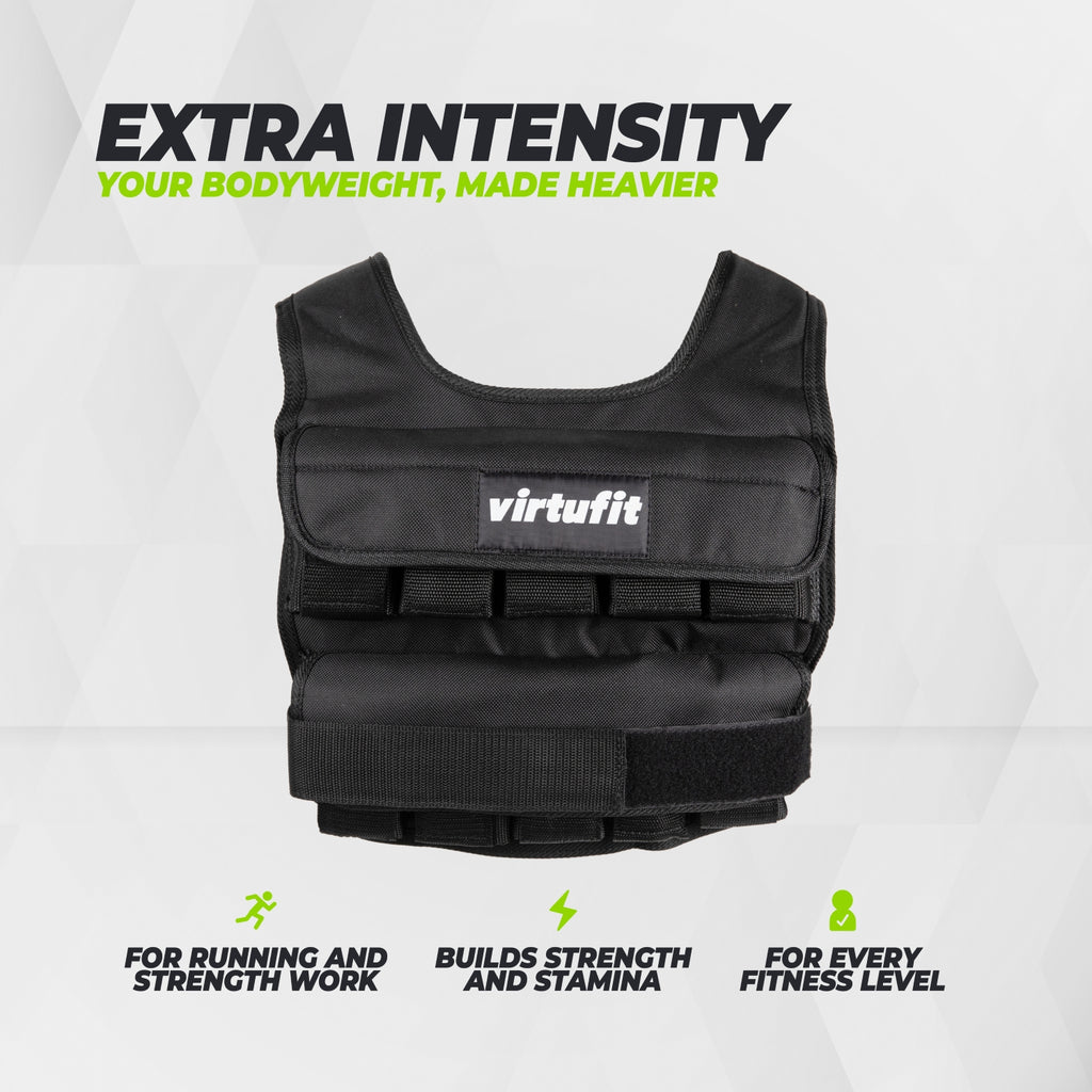 VirtuFit Verstelbaar Gewichtsvest Pro - 20 kg