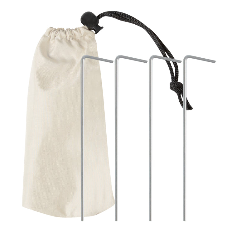 VirtuFit Strandparasol - Windscherm - Strandtent - 160 cm - Beige - Tweedekans