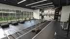 Centr x HYROX Perform Turf - 2 banen met eind zones - zonder logo - Logo