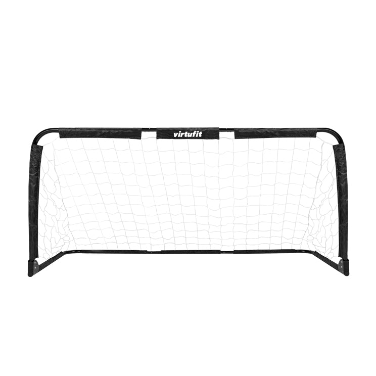 VirtuFit Inklapbaar Voetbaldoel - Panna goal - 150 x 60 cm (set van 2) - Zwart - Tweedekans