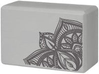 Gaiam Yoga Blok - Sustained Grey Sundial Point - Productafbeelding
