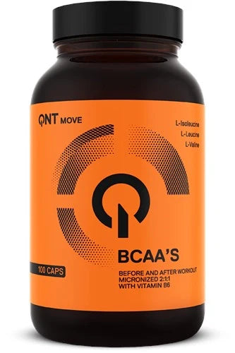 QNT BCAA's + Vitamine B6 - 100 Capsules - Hoofdafbeelding